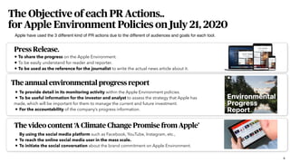 Apple Environment, A PR Campaign | PDF