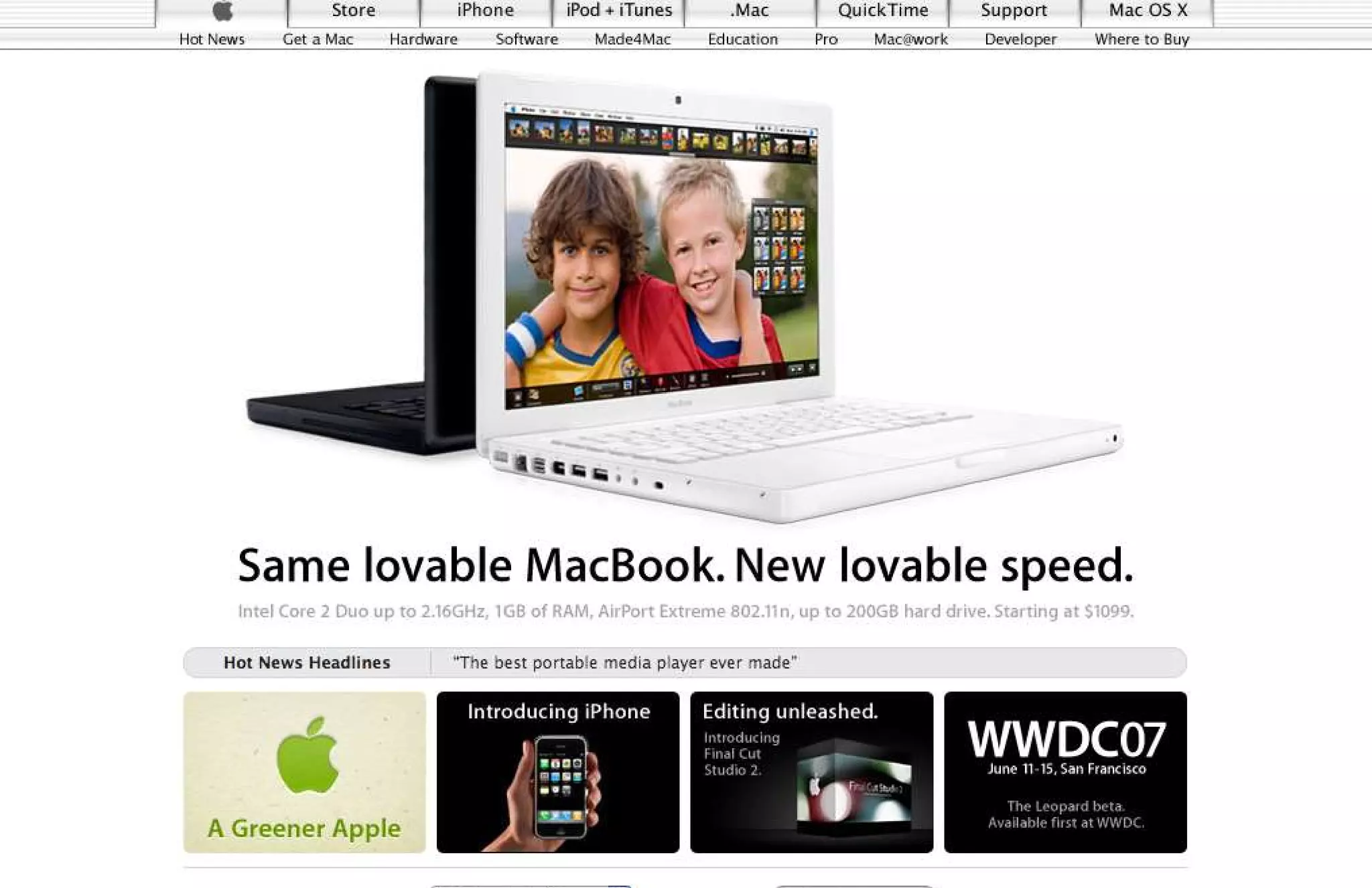 15 Years of Apple's Homepage