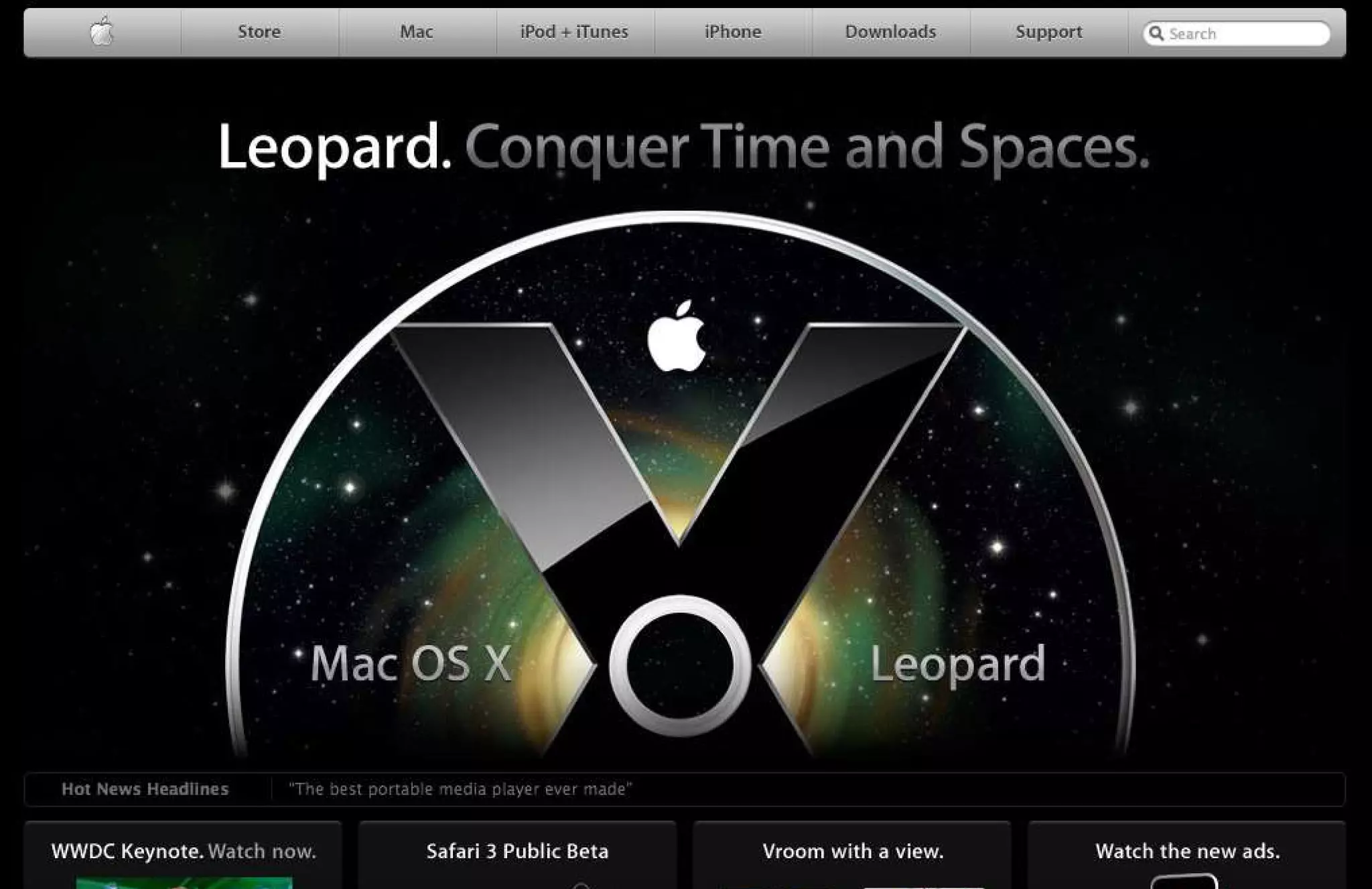 15 Years of Apple's Homepage