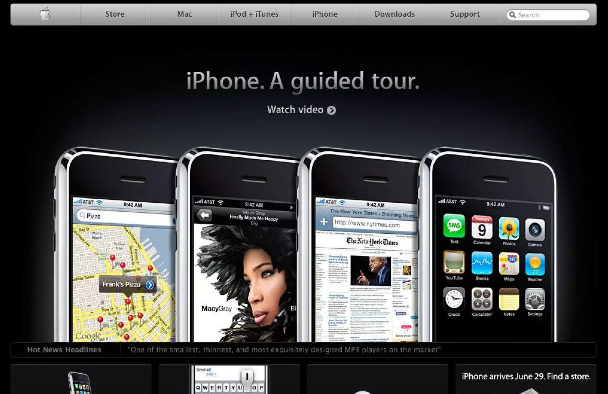 15 Years of Apple's Homepage