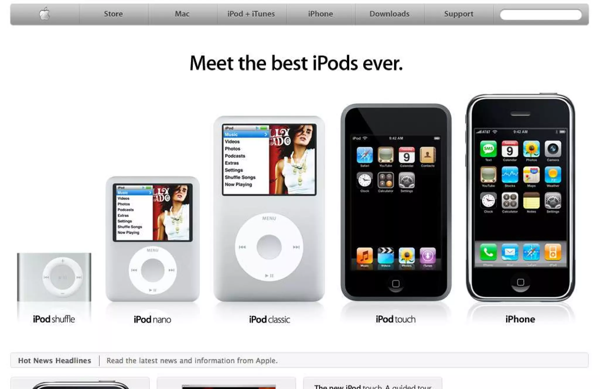 15 Years of Apple's Homepage