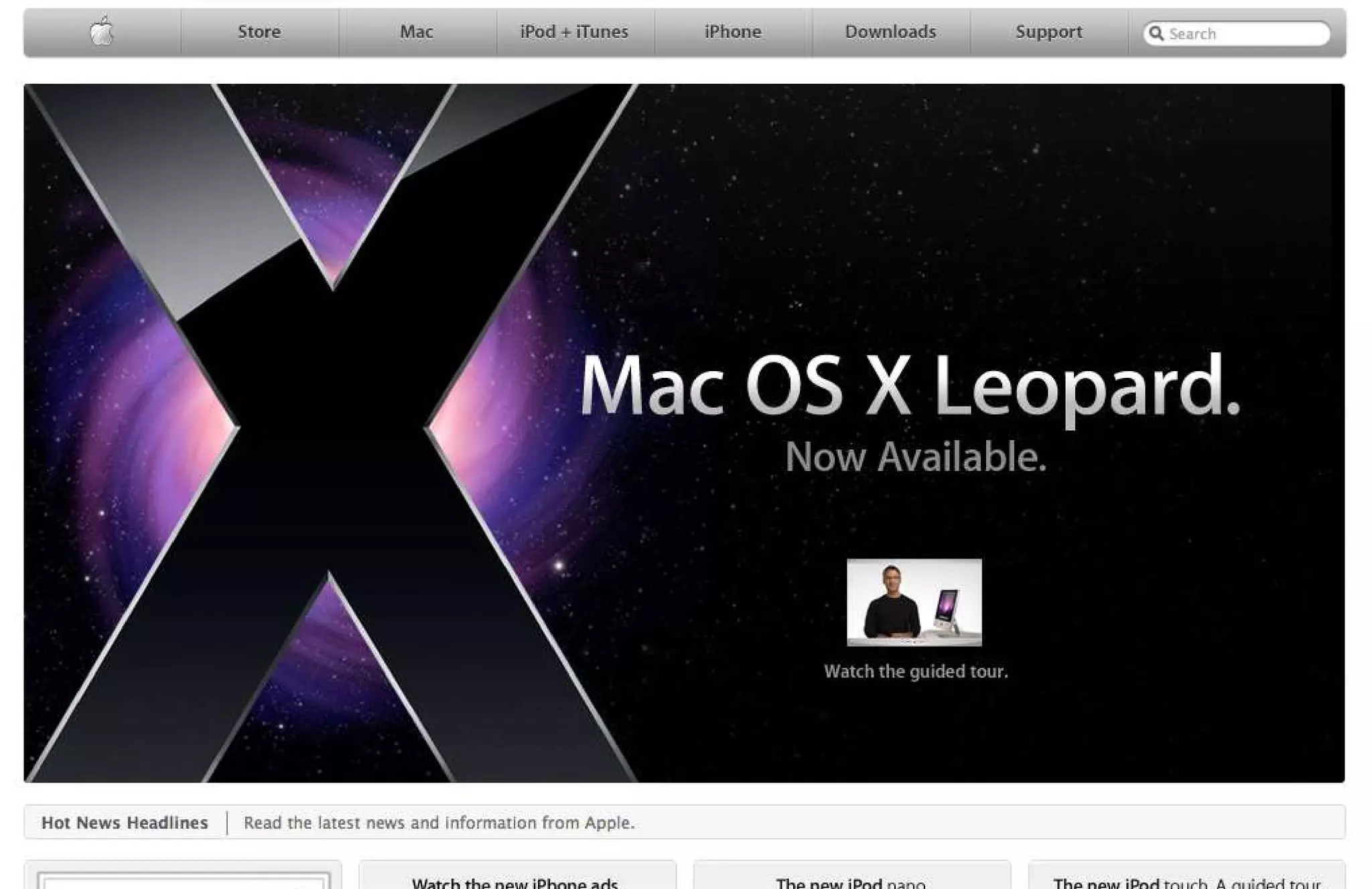 15 Years of Apple's Homepage