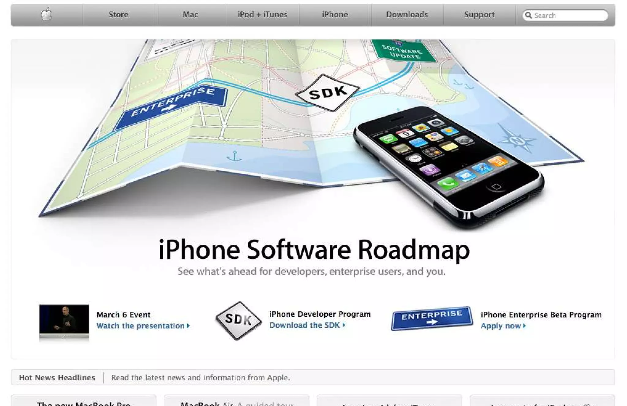 15 Years of Apple's Homepage