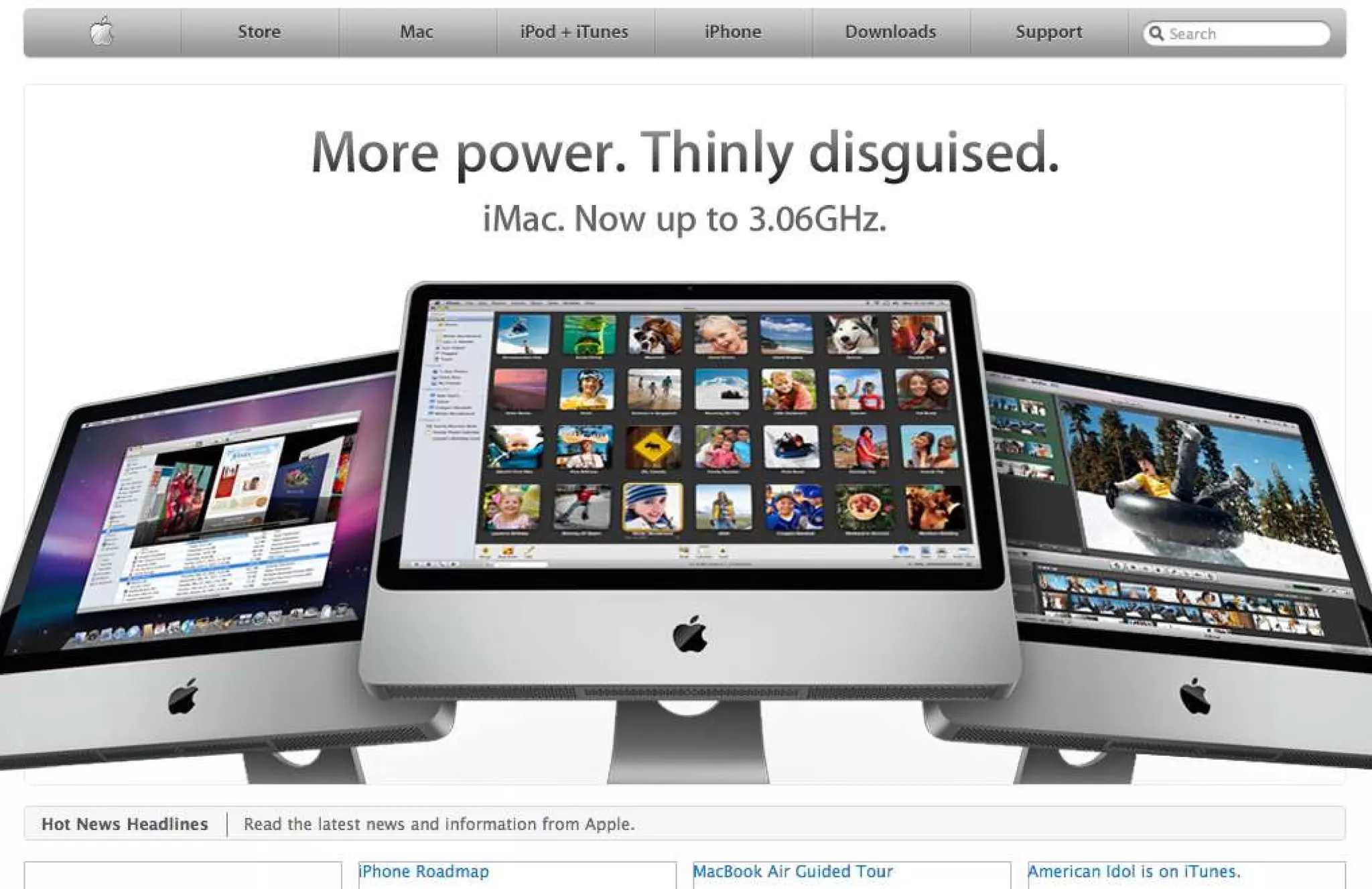 15 Years of Apple's Homepage