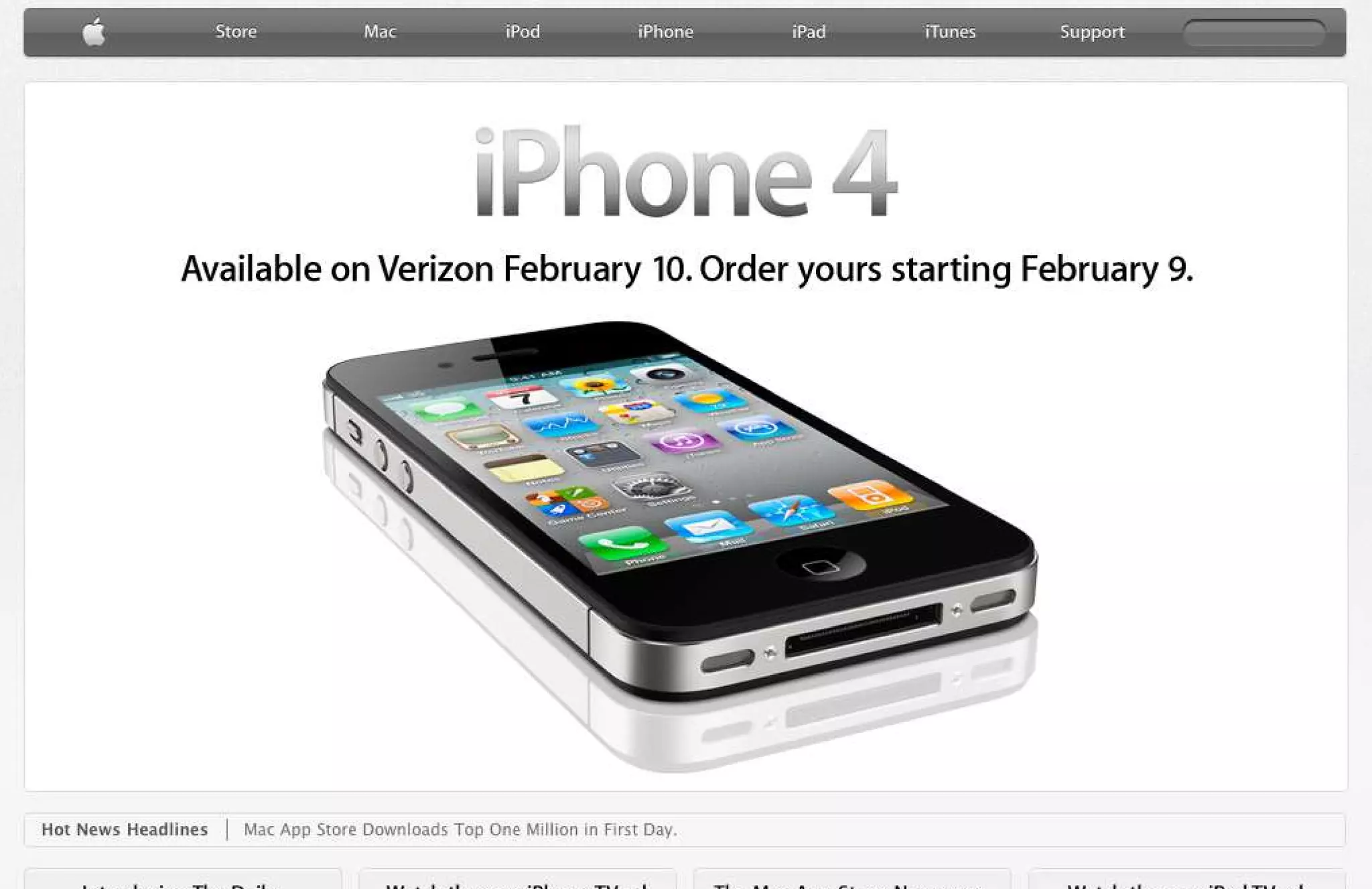 15 Years of Apple's Homepage