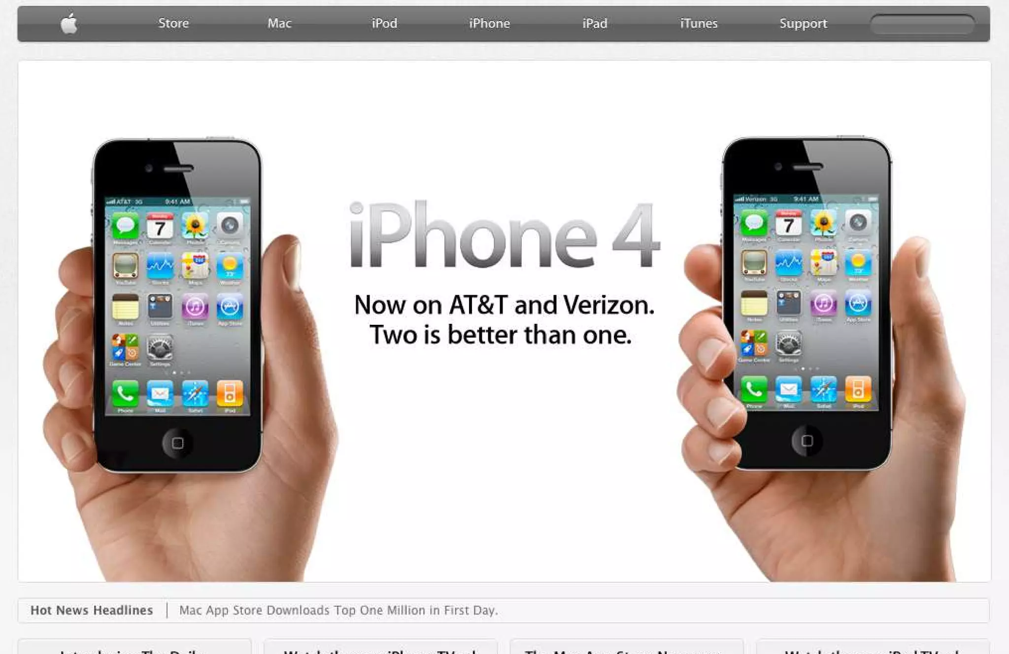 15 Years of Apple's Homepage