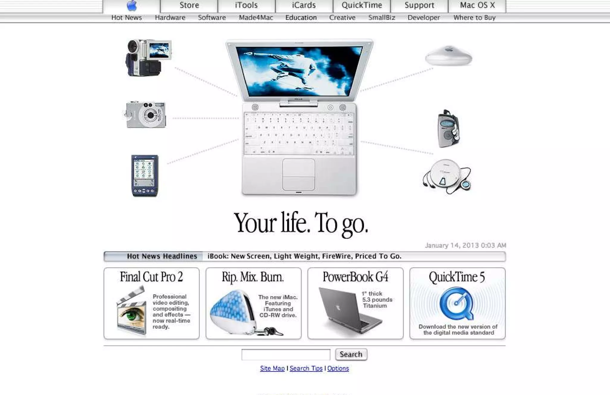 15 Years of Apple's Homepage