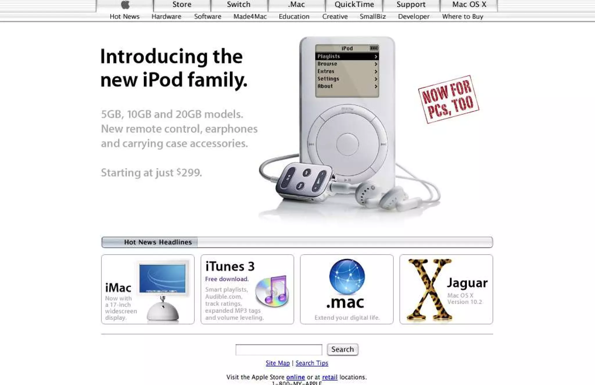 15 Years of Apple's Homepage