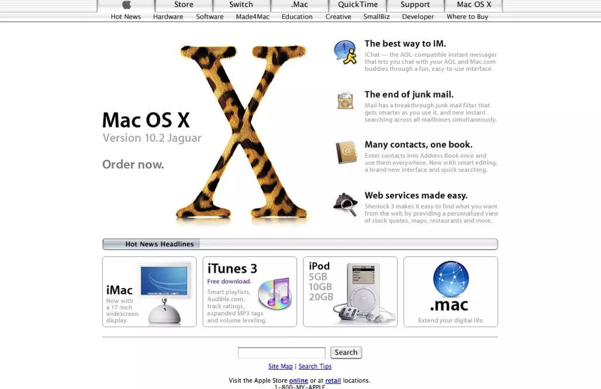 15 Years of Apple's Homepage