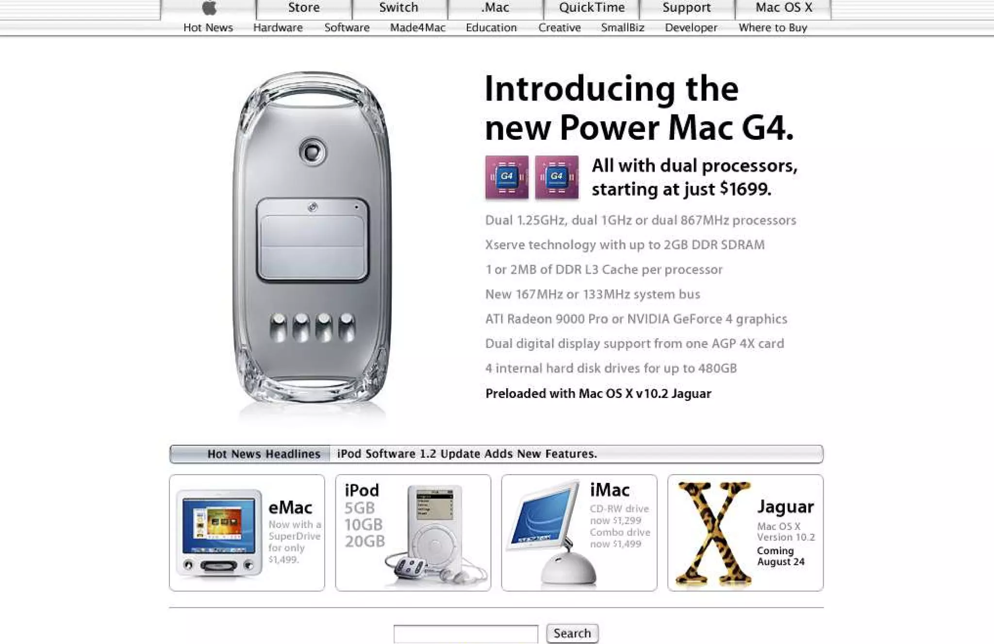 15 Years of Apple's Homepage