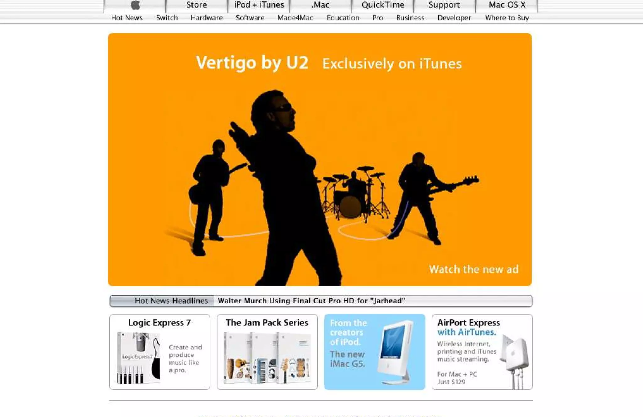 15 Years of Apple's Homepage