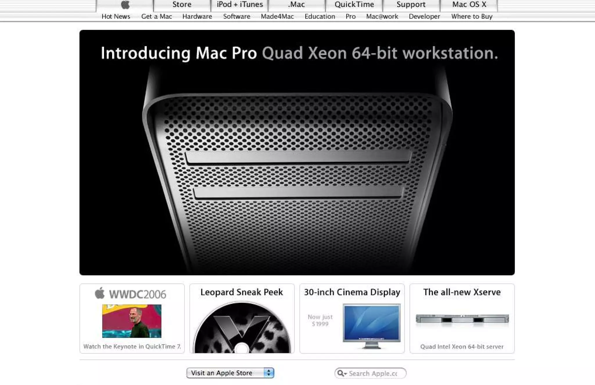 15 Years of Apple's Homepage