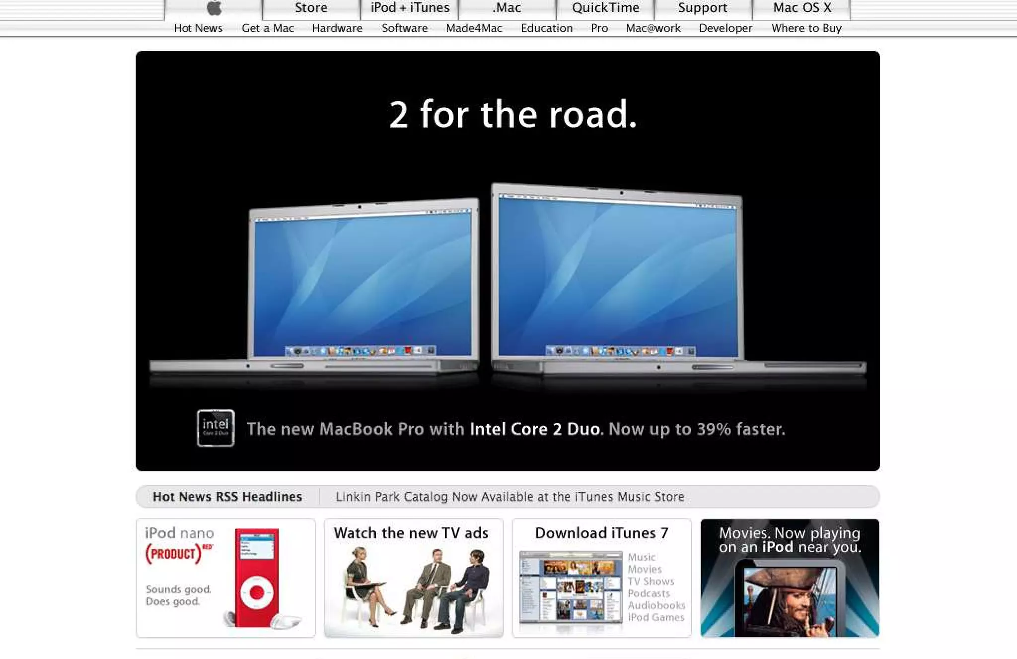 15 Years of Apple's Homepage