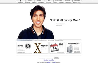 15 Years of Apple's Homepage