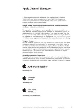 Apple Guidelines | PDF