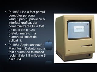 Primul Computer Apple Apple | PPT