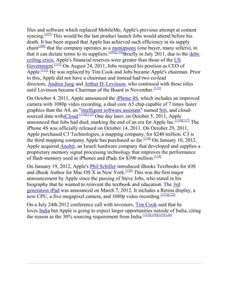 Apple Inc. | DOCX