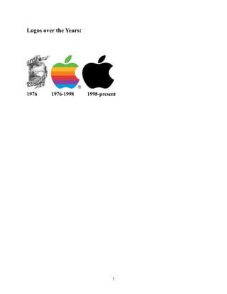 Logos over the Years:
1976 1976-1998 1998-present
5
 