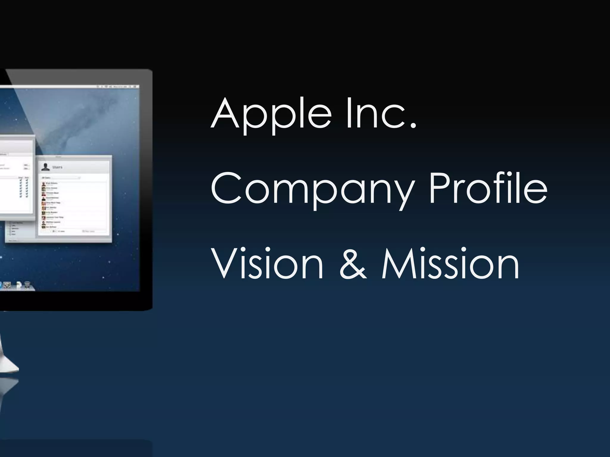Apple Inc Presentatioin | PPTX