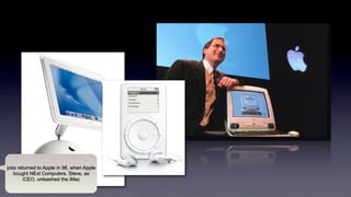 Apple inc and Steve Jobs - a bit of history