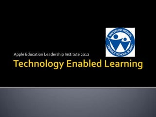 Apple Education Leadership Institute 2012
 