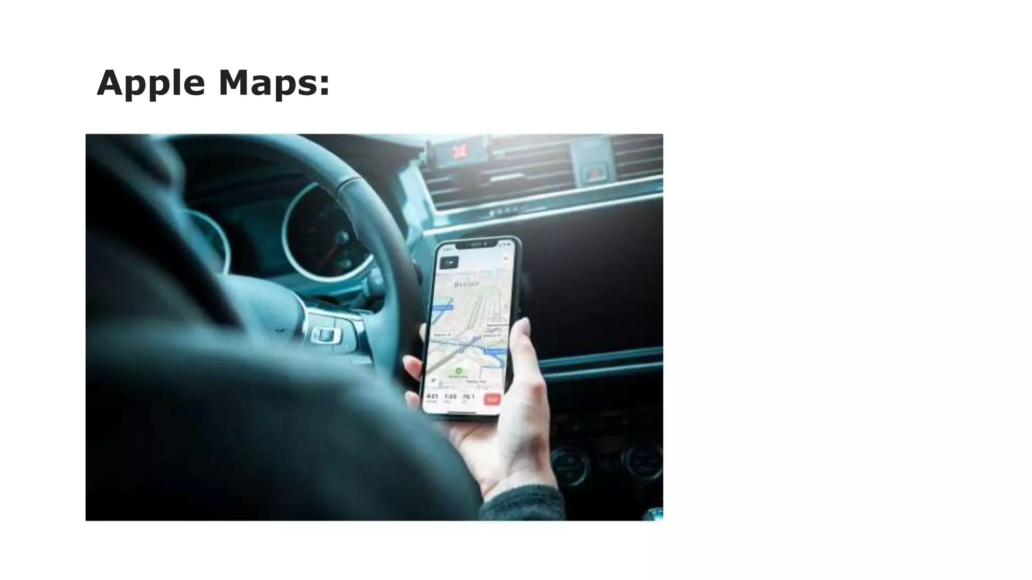 Apple Maps:
 