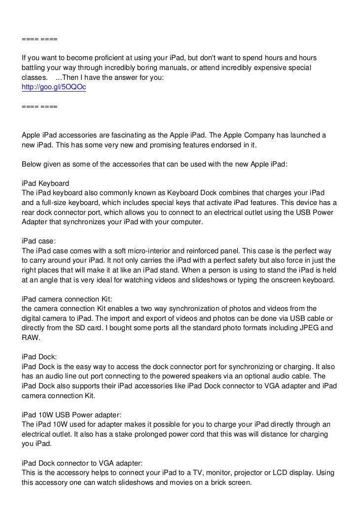ipad lesson plans