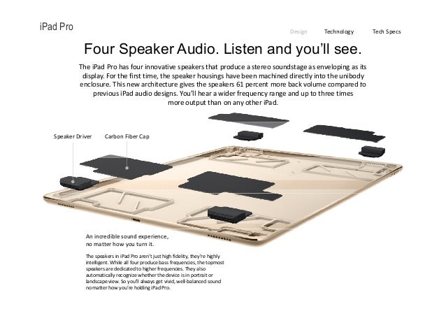 apple ipad speakers