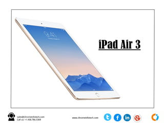 iPad Air 3
 