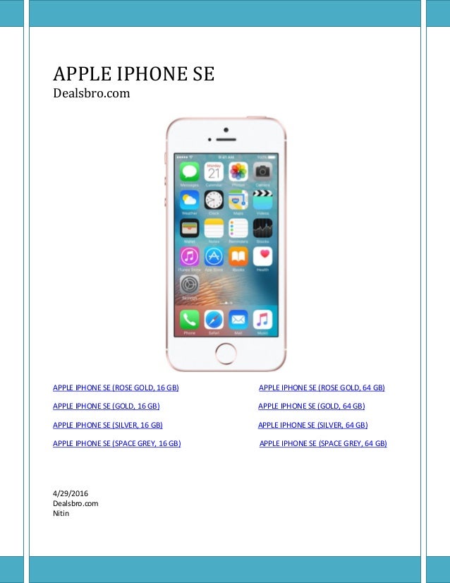 Apple iphone se price in india