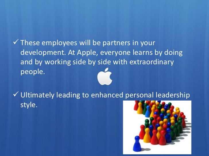 Apple leadership program