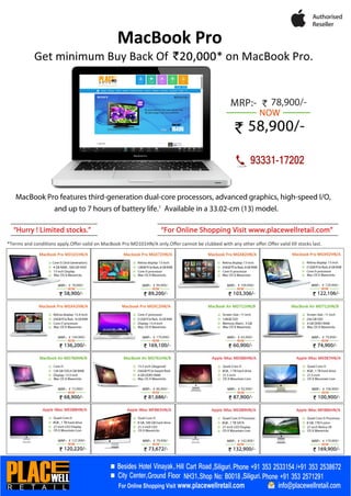 MacBook Pro MGX72HN/A