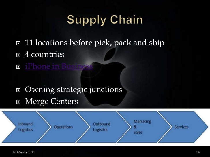 Apple logistics