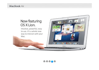 what is the latest os for macbook air 2011