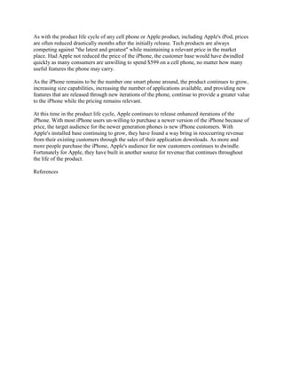 Apple marketing strategy