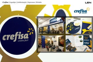 Crefisa | Logotipo | Ambientação | Impressos | Brindes

 