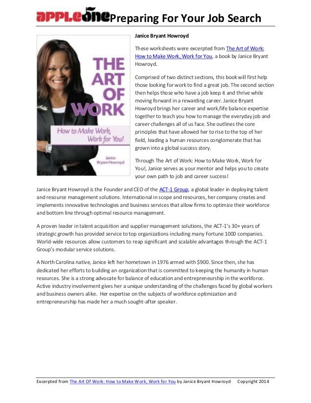 job search activities