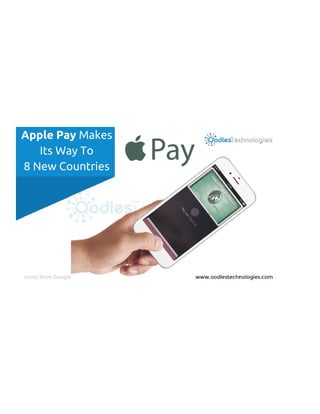 Apple pay makes its way to 8 new countries