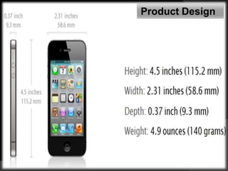 Product Design
 