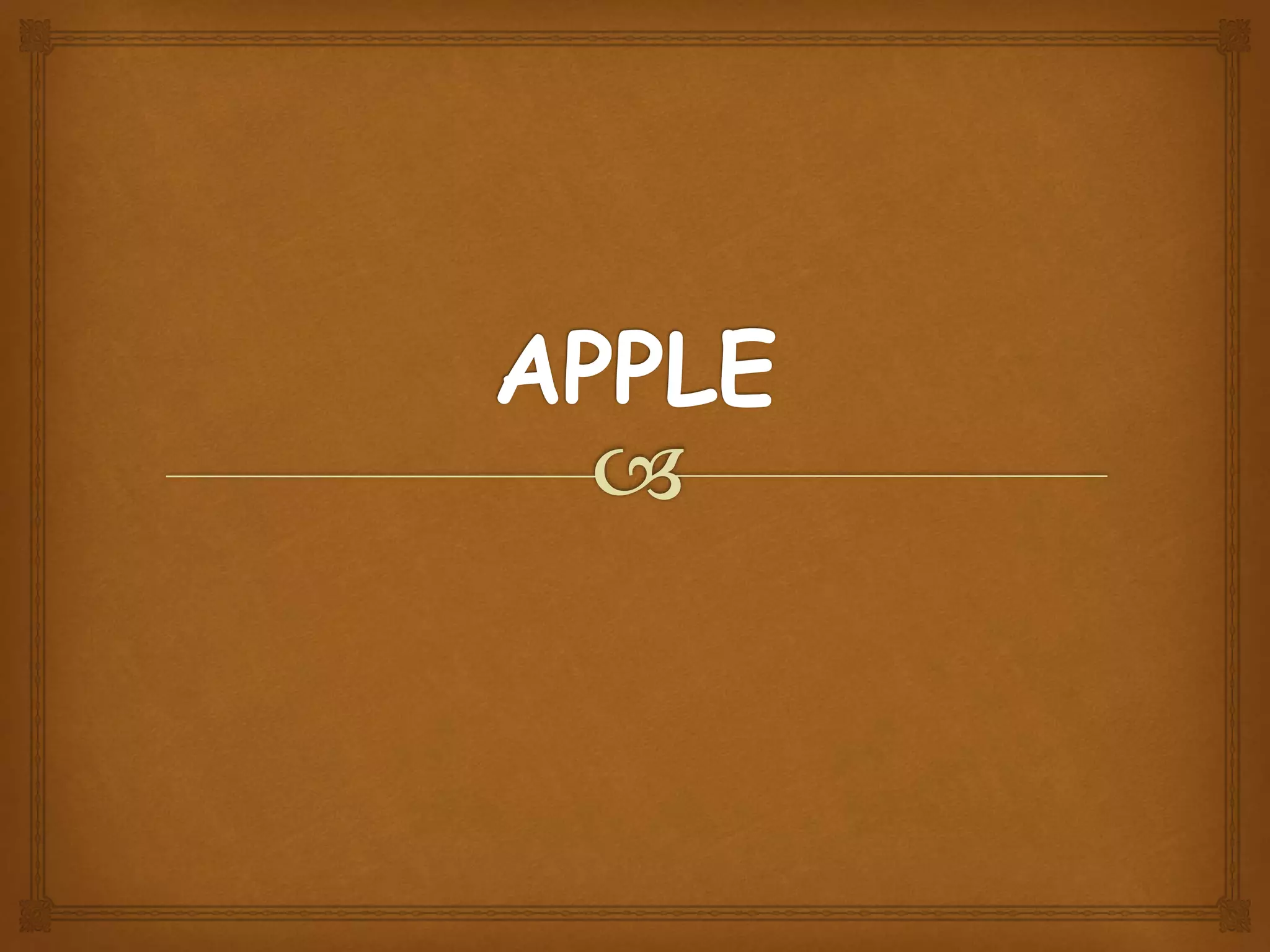 Apple, presentacion sena | PPTX
