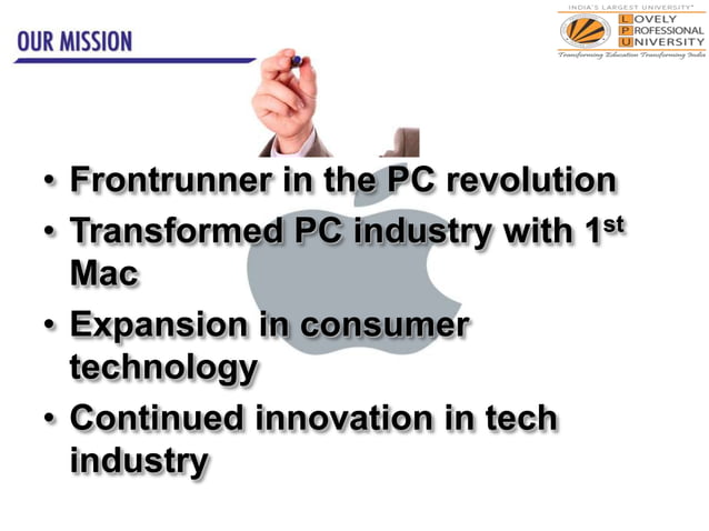 Presentation On Apple Inc PPT