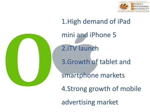 Presentation On Apple Inc PPT