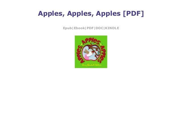 Apples Apples Apples PDF 
