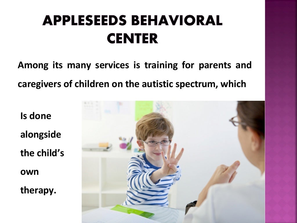 Appleseeds Behavioral Center Caregiver Training
