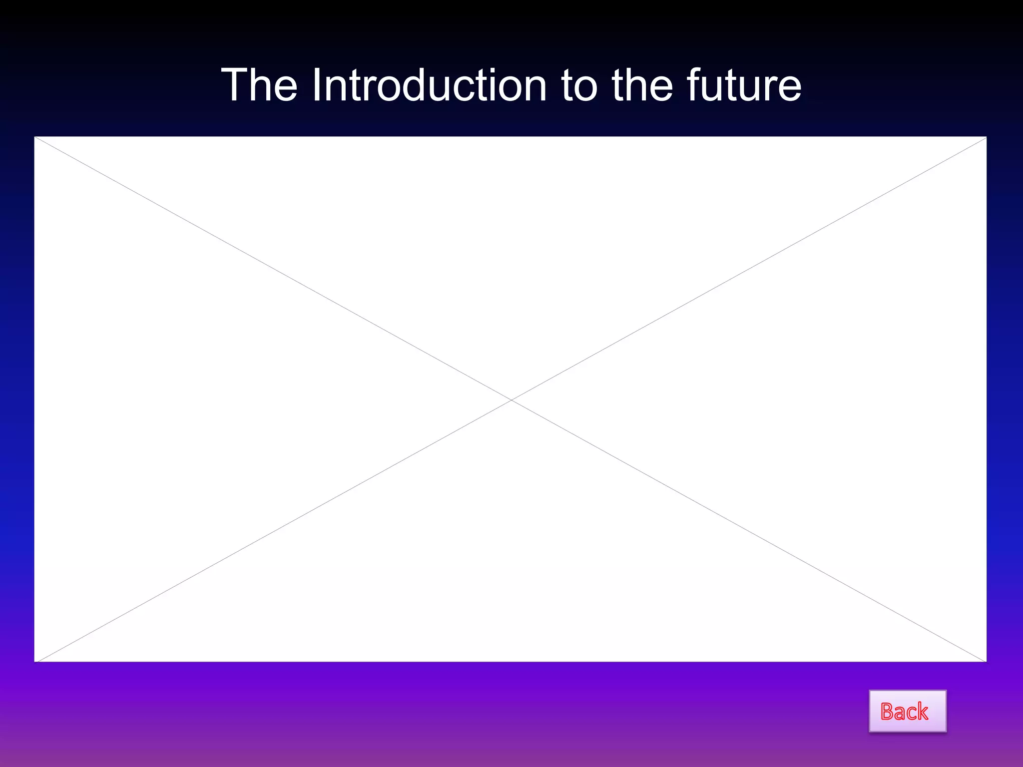 The Introduction to the future
 