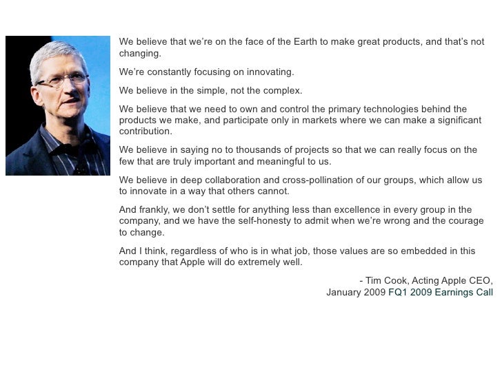 Apple Company Culture