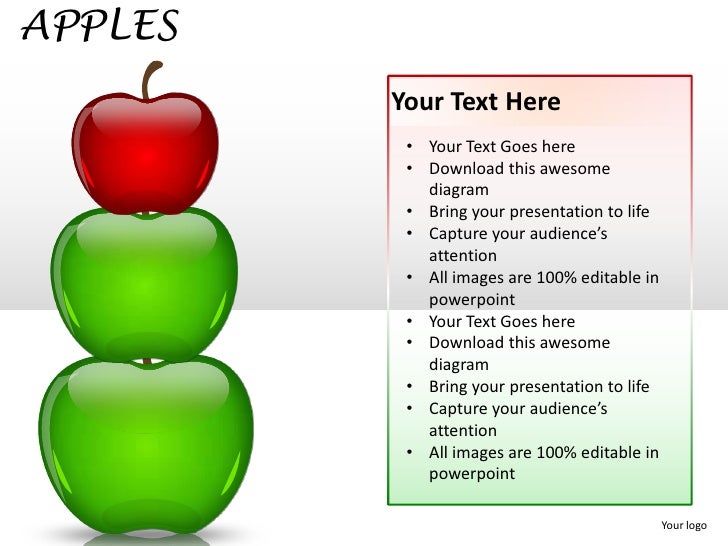 apples powerpoint presentation templates apples powerpoint presentation templates, Presentation templates