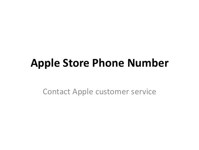 apple store contact