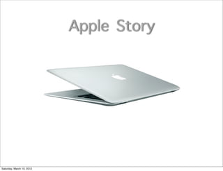 Apple Story




Saturday, March 10, 2012
 