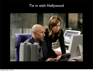 Tie in with Hollywood




Saturday, March 10, 2012
 